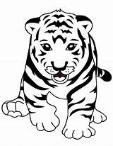 Tiger coloring pages To Download And Print For Free sketch template
