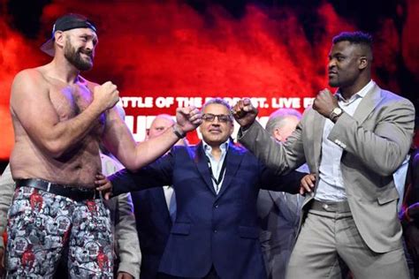 Boxing: Francis Ngannou thinks Tyson Fury cheats and warns about his ...