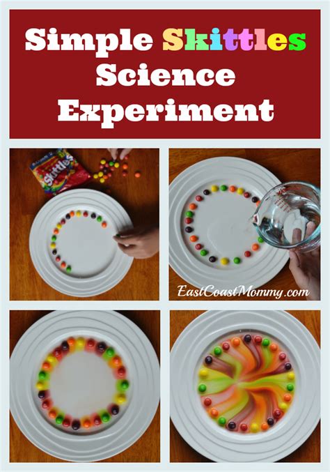 East Coast Mommy: Simple Skittles Science Experiment