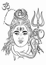 Lord Shiva Colouring Pages  Team Coloring sketch template