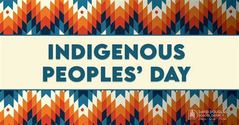 Indigenous Peoples' Day 2020 - David Douglas School District