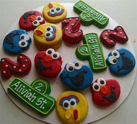 Sesame Street Cookies | Cookies, Sesame street cookies, Cookies shop