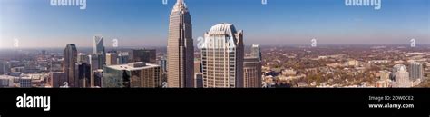 Aerial panorama Truist Bank Tower Downtown Charlotte NC USA Stock Photo - Alamy