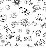 Bacteria Germ Coloring Page Pages sketch template