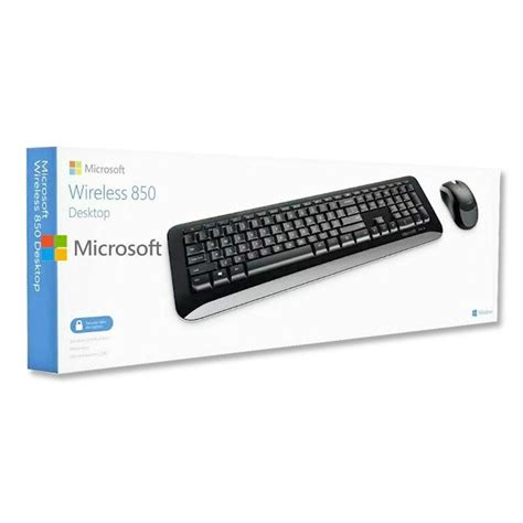 Microsoft Desktop 850 Wireless Keyboard & Mouse Combo - The Computer ...