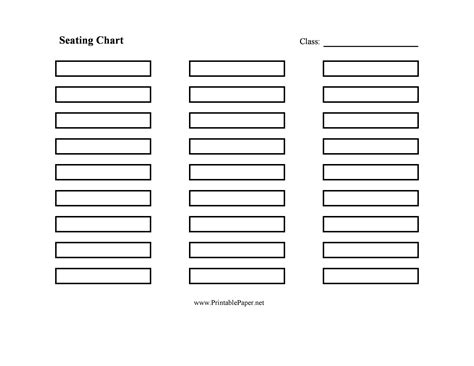 40+ Great Seating Chart Templates (Wedding, Classroom + more)