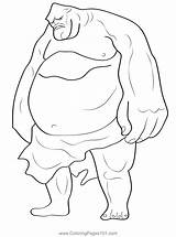 Ogre 1 Coloring Page For Kids  Free Ogres Printable Pages sketch template