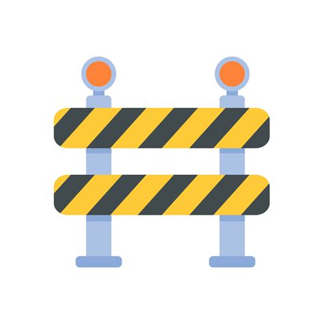 Safety barriers, road repair lines, construction warning signs 11057787 ...