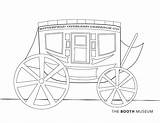 Stagecoach Coloring Pages sketch template