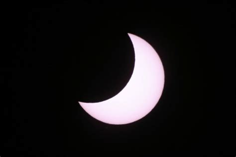 Starry Night Photography - Partial Solar Eclipse, 7 February 2008