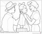 Ruby Bridges Coloring Page Love Surrounds Us  Free Printable sketch template