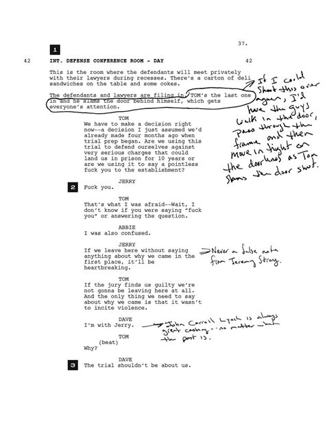 Oscar nominee Aaron Sorkin breaks down Trial of Chicago 7 scene