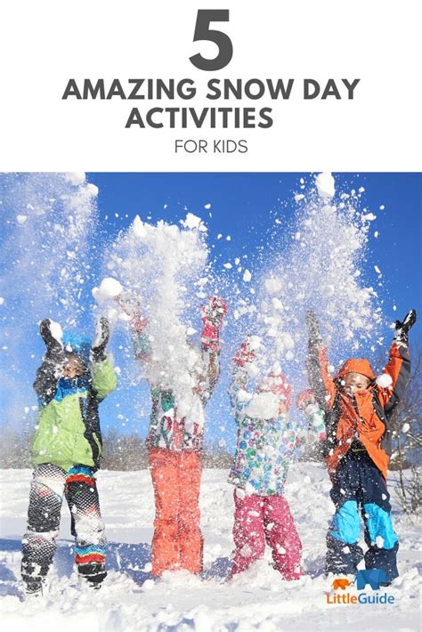 Fun Indoor Snow Day Activities for Kids | Winter family activities ...