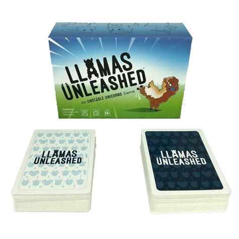 Llamas Unleashed Card Game | Adult & Teen Party Games | Travel Games and Party Games Australia