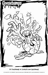 Goosebumps Coloring Pages Free Printables sketch template