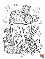 20 Boba Tea Coloring Pages sketch template