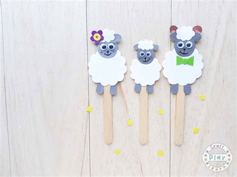 Easy Spring Sheep Craft For Kids - Craft Play Learn