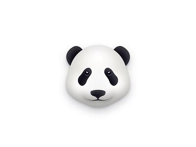 A new Panda Face Emoji by Damir Antolovic on Dribbble