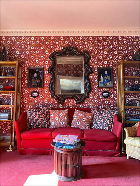 Red And Navy Living Room Walls - Living Room : Home Decorating Ideas #Gv8o5XLmk0