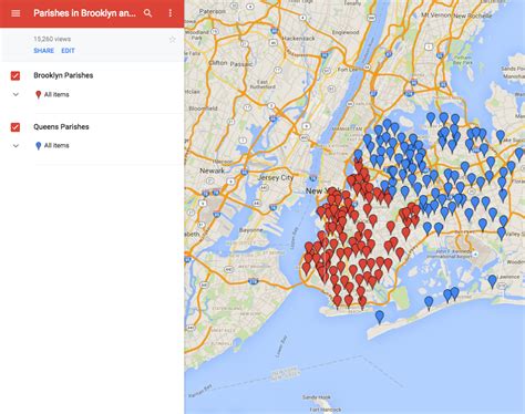 parish locator map thumbnail - Diocese of Brooklyn