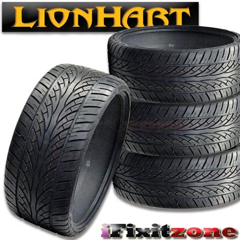 4 Lionhart LH-Eight 265/35R22 102V XL All Season Performance Tires 265/35/22 New | eBay