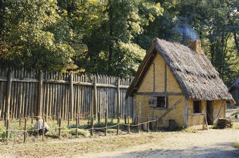 Science Source - Wattle & Daub Home, Historic Jamestown, VA | Wattle and daub, Jamestown ...