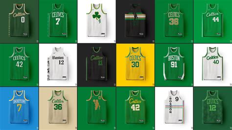 Boston Celtics Fan Designs Jersey Concept After Every Win - 18 So Far