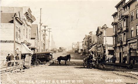 Historical photos photographs of Prince Rupert British Columbia