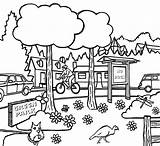 Park Coloring Pages  Free Printable For Kids sketch template