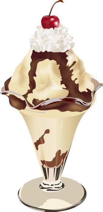 Ice cream sundae clip art – Clipartix