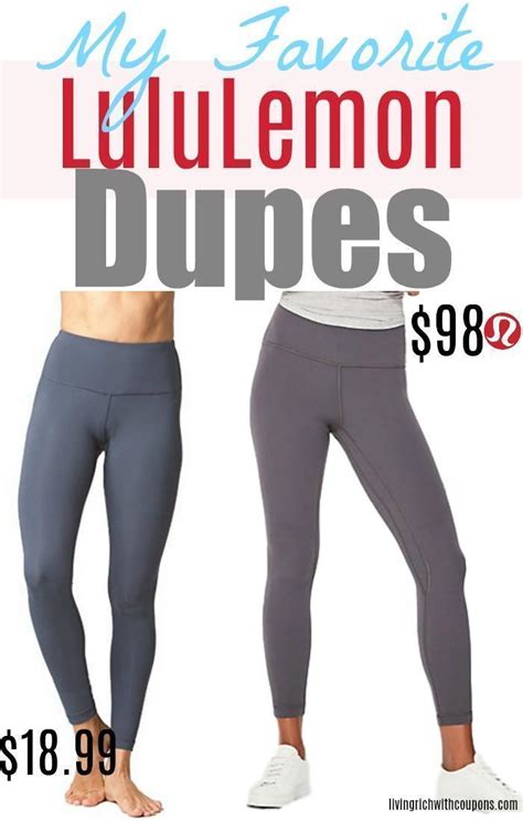 LuluLemon Dupes That Will Shock You, They Are That Good | Lululemon leggings, Lululemon outfits ...