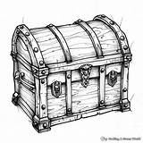 Treasure Chest Coloring Pages  Free & Printable sketch template