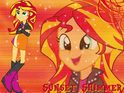 Equestria Girls Sunset Shimmer by NatouMJSonic on HD wallpaper | Pxfuel