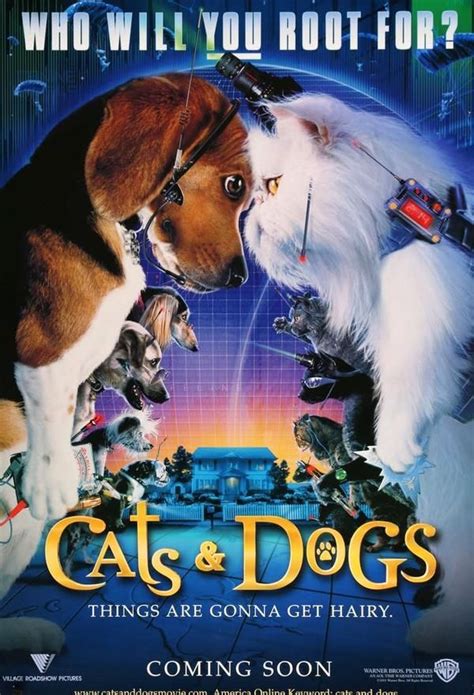 Cats and Dogs (2001) Original One Sheet Movie Poster | Peliculas ...