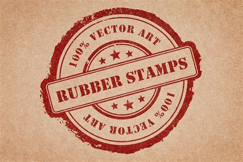 Rubber Stamps Vector Pack Volume 1 rubber stamp vintage retro circle circular vector pack seal ...