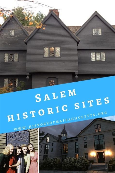 Salem Historic Sites | Historical sites, Site history, Salem