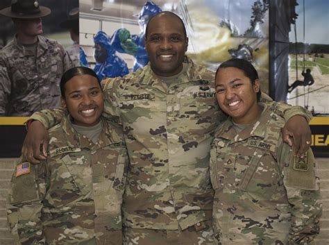 Soldier's daughters graduate basic training together at FLW | Article ...