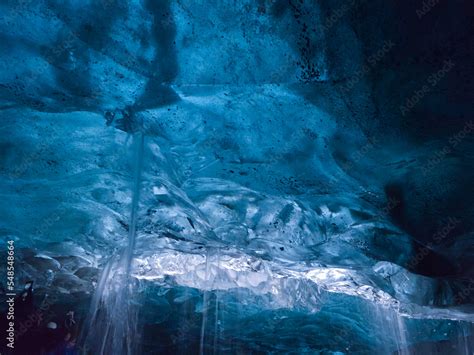 Blue ice cave - Iceland Stock Photo | Adobe Stock