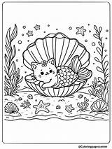 Free Printable Cat Coloring Pages sketch template