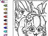 Popples Coloring Pages sketch template