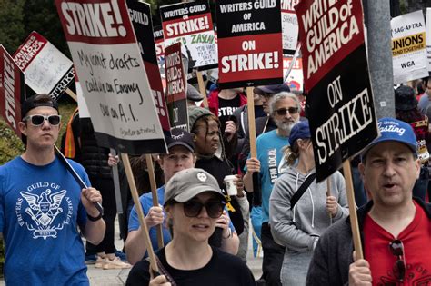 Hollywood writers strike reaches 50 days with no end in sight - syracuse.com