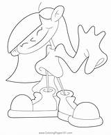 Numbuh Three Coloring Page For Kids  Free Codename Next Door sketch template