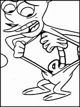 Ren And Stimpy Coloring Pages Sketch Coloring Page sketch template