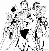 Justice League Superman Coloring Page Coloring4free  Coloring Home sketch template