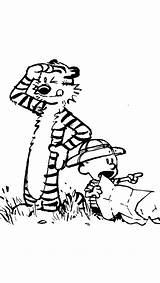 Calvin And Hobbes Coloring Pages Printable Sketch Coloring Page sketch template