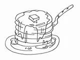 Pancake Coloring Pages At GetColoringscom  Free Printable Colorings sketch template