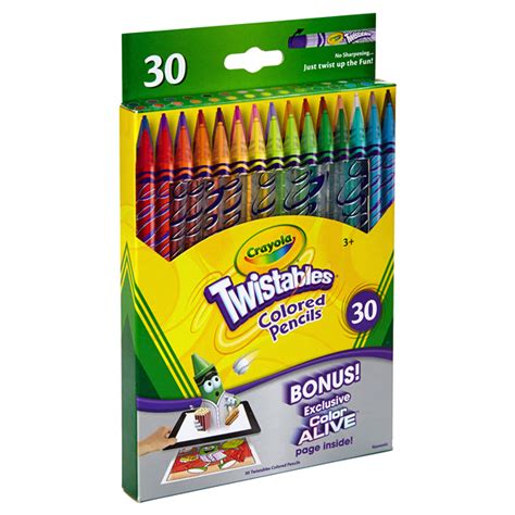 Crayola Twistables Colored Pencils, 30 ct Colored Pencils | Meijer ...