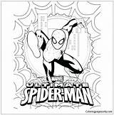 Ultimate Spiderman Coloring Pages Top 20  sketch template