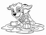 PAW Patrol Mighty Pups coloring Pages  ColoringLib sketch template