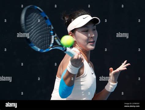 Xinyu wang tennis hi-res stock photography and images - Alamy